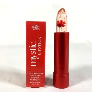 🌹 MYSTIC LIPSTICK The Beauty Spy Red Flower Color Changing Lipstick Pink New 🌹
